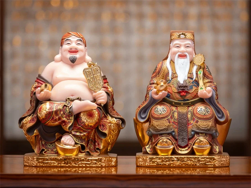 Tổng hợp một số tượng gốm sứ Bát Tràng trưng bày có ý nghĩa