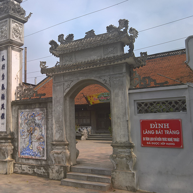 dình làng bát tràng