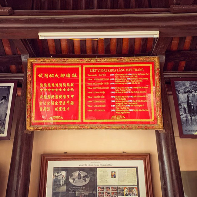 văn chỉ nơi thờ cúng trạng nguyên